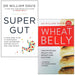 Dr William Davis Collection 2 Books Set Super Gut, Wheat Belly - The Book Bundle
