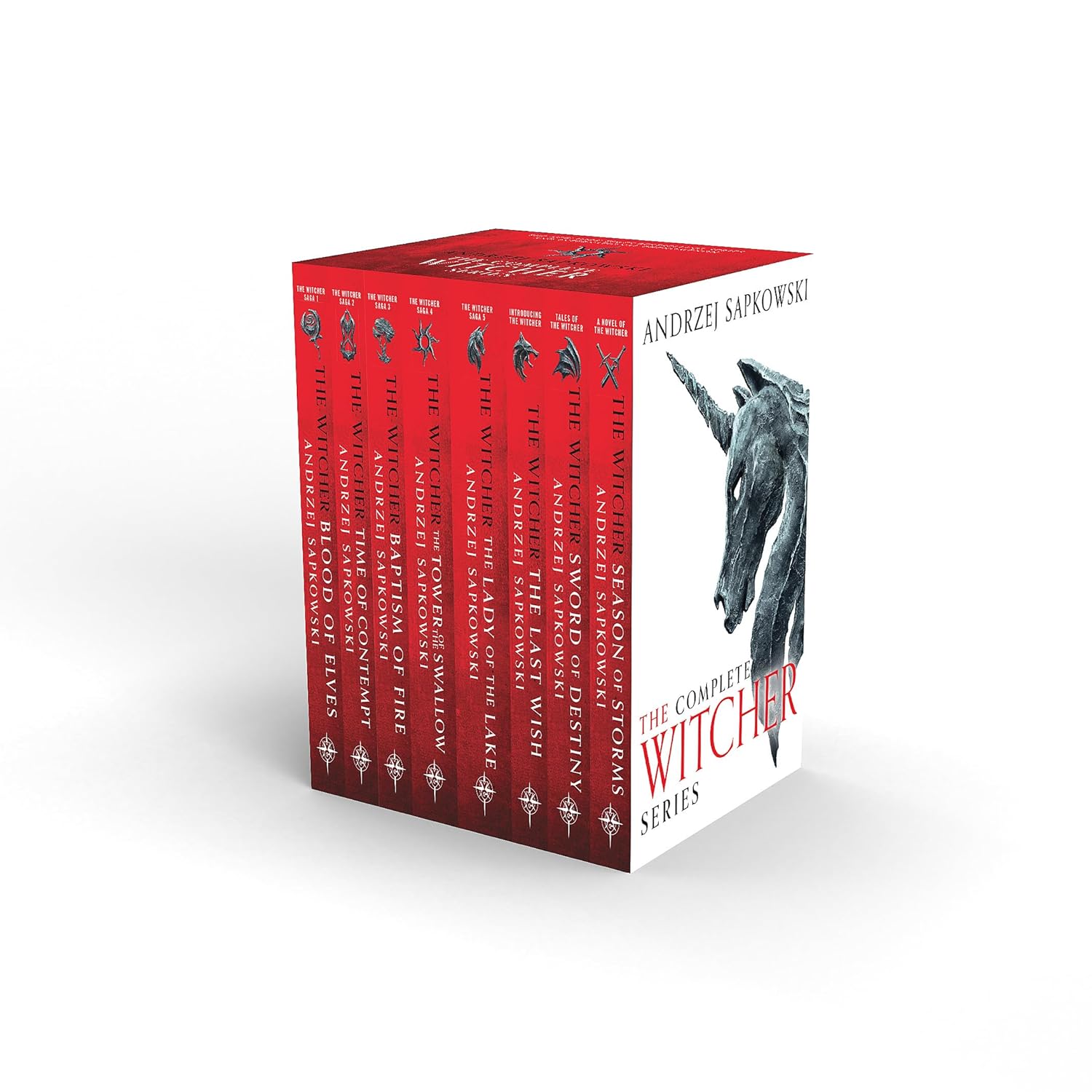 The Complete Witcher Series By Andrzej Sapkowski 8 Books