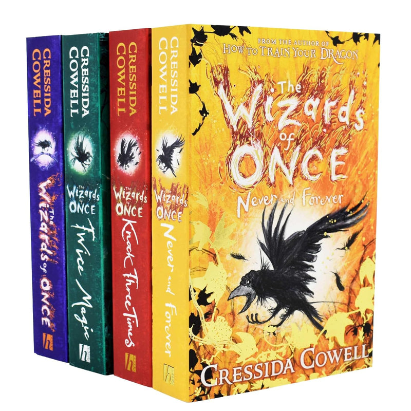 The Wizards of Once 4 Books Collection Set by Cressida Cowell - Fiction - Paperback