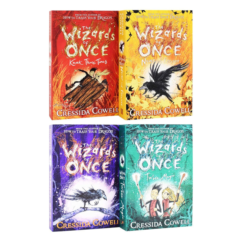 The Wizards of Once 4 Books Collection Set by Cressida Cowell - Fiction - Paperback