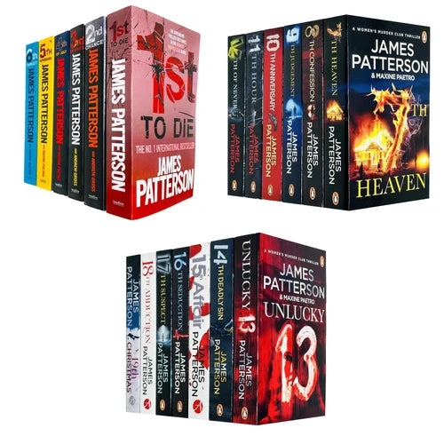 Women's Murder Club 19 Books Collection Set by James Patterson - Fiction - Paperback
