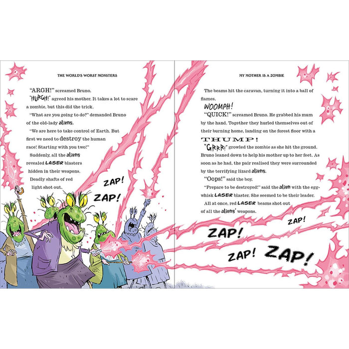 The World’s Worst Monsters: A new fiercely funny fantastical illustrated book of stories for kids, the latest from the bestselling author of The Blunders - The Book Bundle