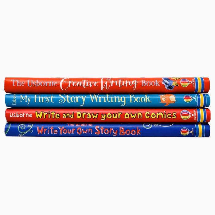 Write Your Own Storybook, Write and Draw Your Own Comics, Creative Writing Book 4 Books Collection Set - The Book Bundle