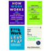 How Work Works (HB), F**k Work, Let's Play, How to be a Complete and Utter F**k Up, Right Kind of Wrong 4 Books Set - The Book Bundle