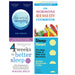 The Art of Sleeping, The Hormone Remedy Cookbook, 4 Weeks to Better Sleep & The Sleep Reset 4 Books Set - The Book Bundle