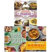 Indian Vegetarian Cookbook, 30 Minute Mowgli, Street Food3 Books Set - The Book Bundle
