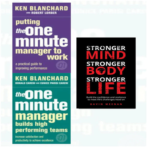 Stronger Mind, The One Minute and Putting 3 Books Collection Set - The Book Bundle