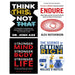 Think This Not That (HB), The Science of Getting Rich, Endure, Stronger Mind 4 Books Set - The Book Bundle