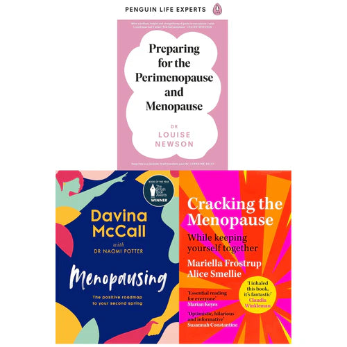 Cracking The Menopause, Preparing For The Perimenopause & Menopause 3-Book Collection Set - Non Fiction - Mixed Format