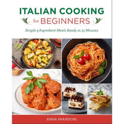 Slim 800 hot air fryer, Italian cooking and one-pot meals six-book paperback collection by Dana Carpender and Christina Shoemaker