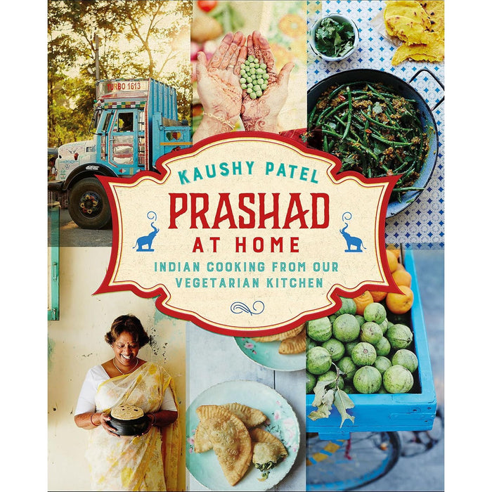 Vegetarian Indian Cooking, Prashad At Home, Street Food 3 Books Set - The Book Bundle