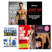 Your Ultimate Body Transformation Plan, Level Up, The Science of Getting Rich, Get Lean And Strong, The Ultimate Flat Belly & Body Plan Cookbook 5 Books Set - The Book Bundle