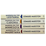 Edward Marston Ocean Liner Mysteries Collection 4 Books Set (Murder on the Lusitania) - The Book Bundle