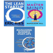 Lean Startup Eric Ries, Managing Business Start-Ups, Master Mind 3 Books Set - The Book Bundle