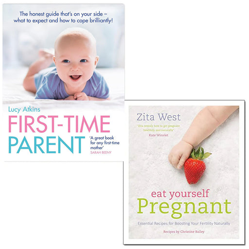 First-time Parent and Eat Yourself Pregnant 2 Books Collection Set - The Book Bundle