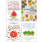 Medical Medium Cleanse, The Complete Guide To Anti-Inflammatory Foods, Hidden Healing, Hashimoto Thyroid 4 Book Set - The Book Bundle