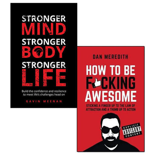 Stronger Mind And How To Be F*Cking Awesome 2 Books Collection Set - The Book Bundle