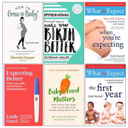 How to Grow , Hypnobirthing, What to Expect  , Expecting Better, Baby Food Matters, What to Expect 6 Books Collection Set - The Book Bundle
