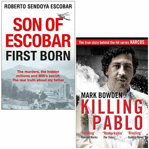 Son of Escobar and Killing Pablo 2 Book Collection Set - The Book Bundle
