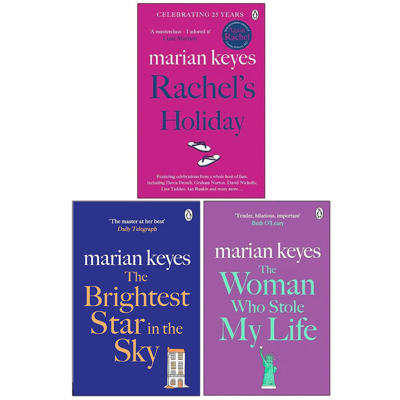 Marian Keyes Collection 3 Books Set (Rachel's Holiday, The Brightest Star in the Sky, The Woman Who Stole My Life) - The Book Bundle