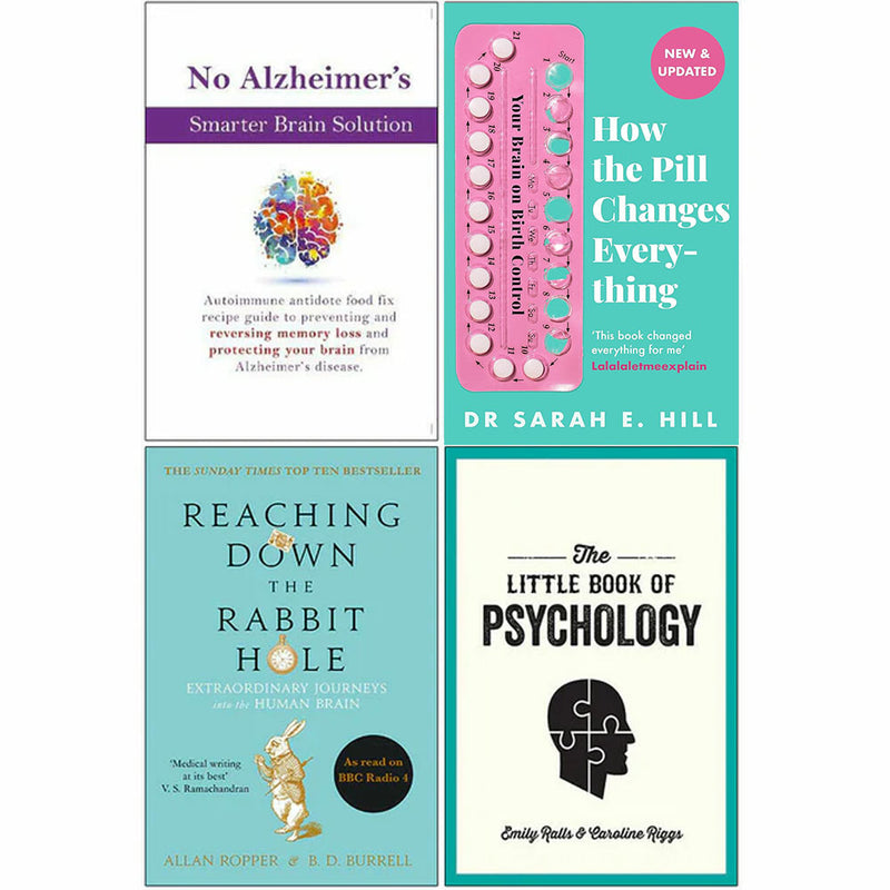 No Alzheimer's, How the Pill Changes, Reaching Down, Little Book 4 Books Set - The Book Bundle