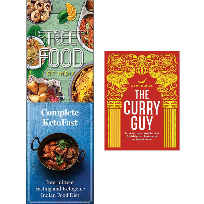 Curry guy [hardcover], Street Food, Complete Ketofast 3 Books Collection Set - The Book Bundle