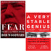 Fear Trump in the White& A Very Stable Genius: Donald J. Trump's 2 Books Collection Set - The Book Bundle