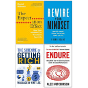 The Expectation Effect, Rewire Your Mindset, The Science of Getting Rich, Endure 4 Books Set - The Book Bundle