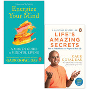 Gaur Gopal Das 2 Books Collection set:- Life's Amazing Secrets: How To Find Balance And Purpose - The Book Bundle