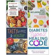 The Obesity, The Complete Guide To Anti-Inflammatory Foods, Tasty & Healthy, Diabetes Type 4 Books Collection Set - The Book Bundle