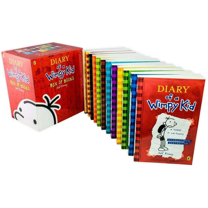 Diary of a Wimpy Kid Collection 12 Books Set - The Book Bundle