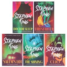 Stephen King 5 Books Set (Cujo, The Shining, Doctor Sleep, Salem's