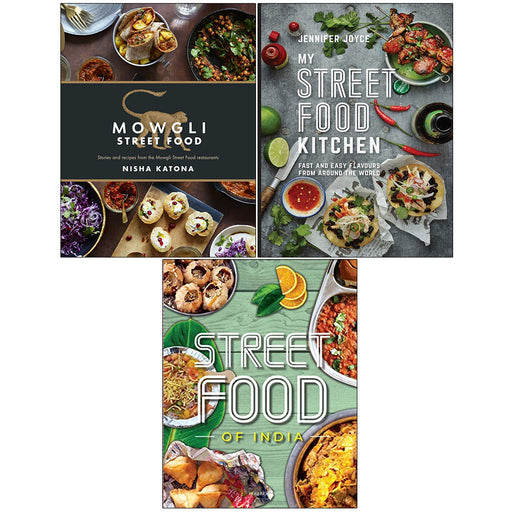 Mowgli Street Food, Street Food, My Street Food Kitchen 3 Books Collection Set New - The Book Bundle