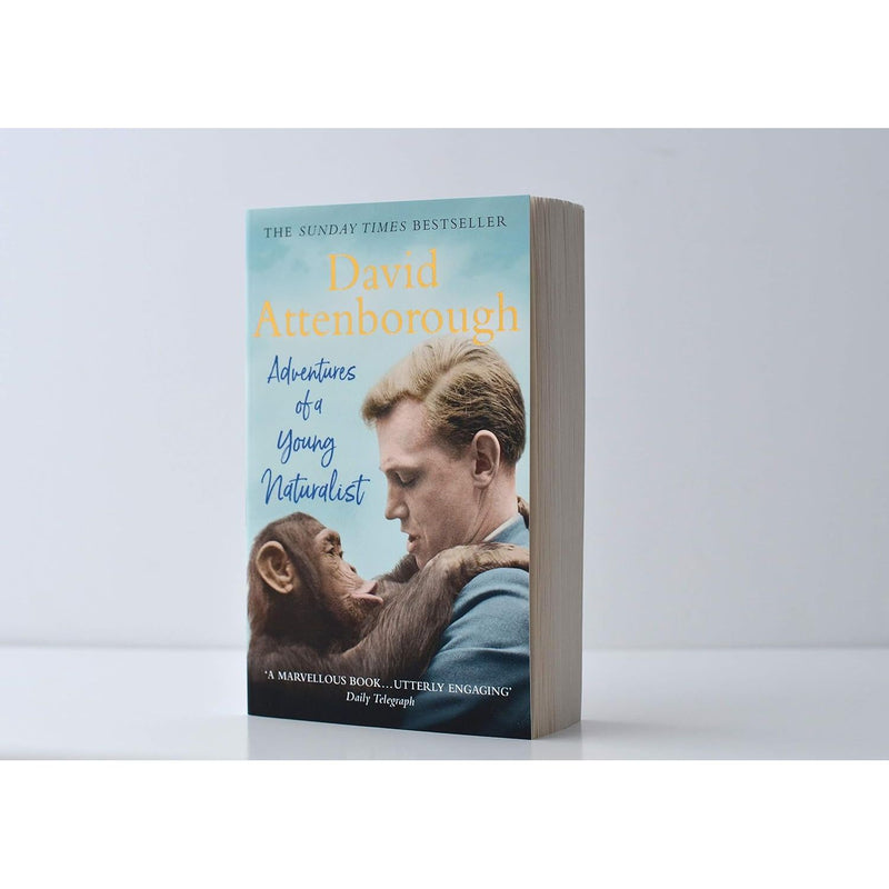 Paperback of Adventures of a Young Naturalist by Sir David Attenborough, featuring cover art related to Zoo Quest expeditions.