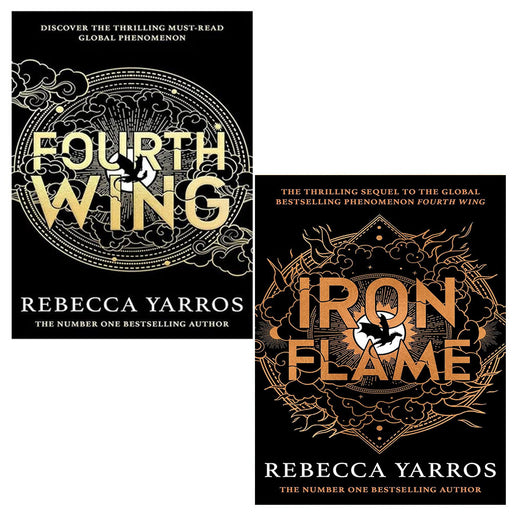 Empyrean Series 2 Books Collection Set by Rebecca Yarros Iron Flame, Fourth Wing - The Book Bundle