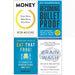 Money Know More Make More Give More, Becoming Bulletproof, Eat That Frog, Brain Wash 4 Books Collection Set - The Book Bundle
