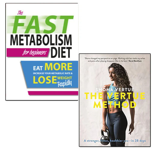 Vertue method and The Fast Metabolism Diet For Beginners 2 Books Collection Set - The Book Bundle