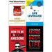 Chimp paradox, Life leverage, How to be Fucking Awesome, Stronger Mind 4 Books Collection Set - The Book Bundle