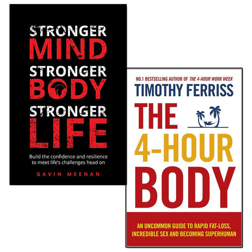Stronger Mind And 4 Hour Body 2 Books Collection Set - The Book Bundle