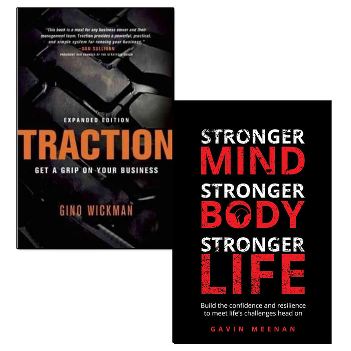 Traction and Stronger Mind 2 Books Collection Set - The Book Bundle