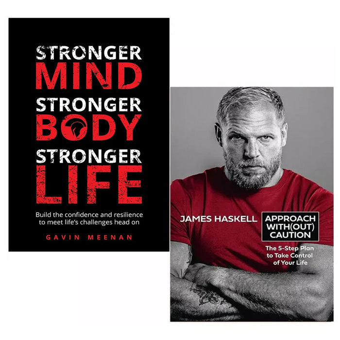 Stronger Mind, Body and Business & Approach Without Caution 2 Books Collection Set - The Book Bundle