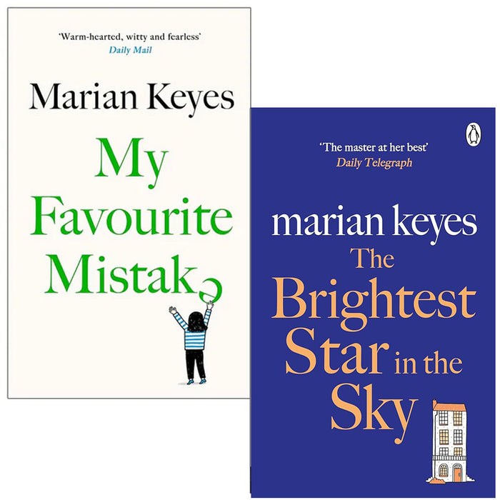 Marian Keyes Collection 2 Books Set (My Favourite Mistake & The Brightest Star in the Sky) - The Book Bundle