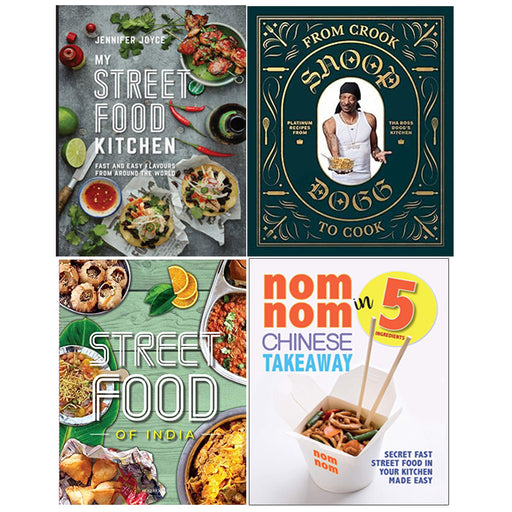 From Crook to Cook, My Street Food, STREET FOOD, Nom Chinese 4 Books Set - The Book Bundle