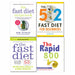 Fast Diet Recipe, 5: 2 Fast Diet, The Rapid 800 Cookbook, The Fast Diet 4 Books Set - The Book Bundle
