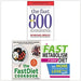 The Fast 800, The Fastdiet Cookbook, The Fast Metabolism Diet For Beginners 3 Books Collection Set - The Book Bundle