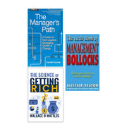 The Manager`s Path, The Science of Getting Rich, The Little Book Of Management Bollocks 3 Books Set - The Book Bundle