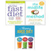 Fast Diet Michael Mosley, Skinny Juice Diet Recipe, Midlife Method 3 Books Set - The Book Bundle
