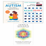 Autistic Brain Temple Grandin, NeuroTribes Steve Silberman, Autism 3 Books Set - The Book Bundle