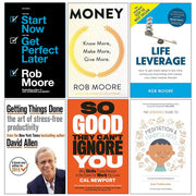 Start Now,Money Know,Life Leverage,Getting ,So Good,The Headspace& Meditation 6 Books Collection Set - The Book Bundle