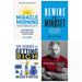 The Miracle Morning, Rewire Your Mindset, The Science of Getting Rich, Approach Without Caution 4 Books Collection Set - The Book Bundle